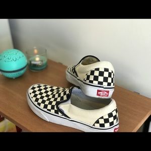 Checkered Vans